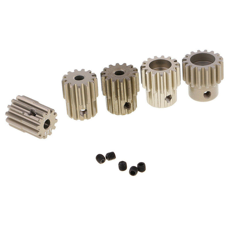 Professional RC 1/10 Car Parts 32DP 3.175mm 12T-16T Pinion Motor Gears for