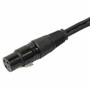 3 Pin XLR Female Jack to Dual 2 Male Plug Y Splitter Cable Adaptor Cord 1Ft S4A5