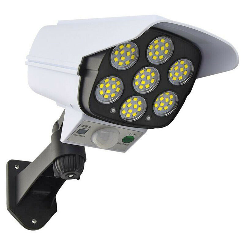 3 Modes 77 LED Solar Wall Lamp PIR Motion Sensor Waterproof Street Light