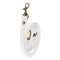 Adjustable PU Leather Handbag Shoulder Bag Strap Replacement White 12mm Wide