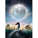 5D DIY Full Drill Diamond Painting Girl Embroidery Craft Kit Home Wall Arts