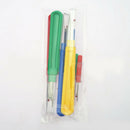 8pcs Handle Craft Plastic Thread Cutter Seam Ripper Stitch Unpicker Se AFD