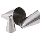 3pcs Basket Weave Tips Icing Piping Nozzle Tips Stainless Steel Tube Nozzles JR