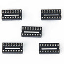 5 X 16 Pin DIP IC Socket DIP 16 Adapter Black Z7P9