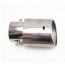 Universal Chrome Stainless Car Rear Round Exhaust Pipe Tail Muffler Tip 14*6.5cm