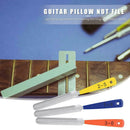 3x Guitar Nut Files Crowning Slot Luthier Repair Kit for String Instrument