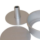 Round Hollow Chiffon Cake Mold Angel Food Cake Pan with Removable Bottom 8"