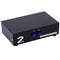2 Pairs 2-Way AV Switch RCA Switcher 2 In 1 Out Composite Video L/R Audio