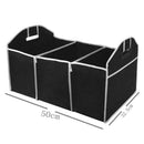 Folding Car Trunk Storage Bag Non-Woven Fabric Stowing Tidying Organizers A