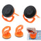 2Pcs Orange Phone Repair Screen Glass Lift Vacuum Strong Suction Cup Tools #gib
