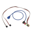 USB 2.0+ 3.0 port chassis PC computer case audio front panel replac cable 70c ME