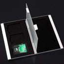 New 6 Slots Anti-Shock Aluminum Memory Card Micro SD TF Storage Case Box  Dxyc