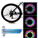 30 pattern Bicycle Wheel Light Flash 32 RGB LED Light Bicycle Spoke Lamp NiS Bj