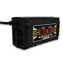 12V 6A Car Motorcycle Smart Fast Lead-acid Battery Charger LCD Display US Plu Gw