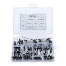 120pcs/set M2.4 M3.2 M4 Aluminum Blind Rivets Rivets Dome Head Open End XTE