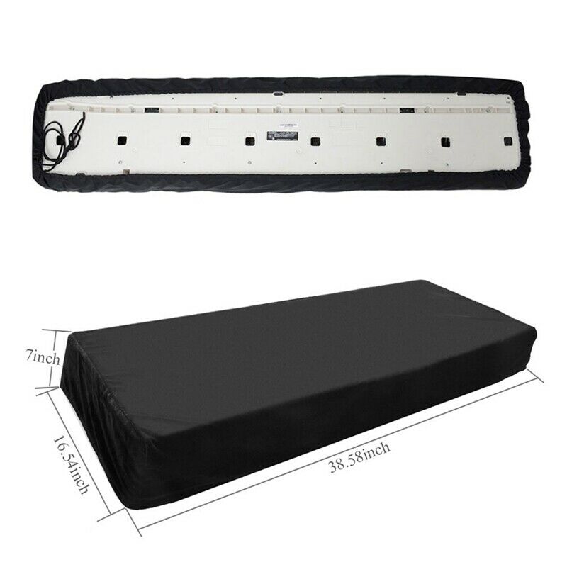 Piano Keyboard Dustproof and Splashproof Opening 61 Key Keyboard Cover Dust