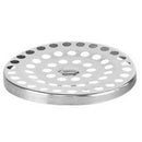 4 Inch Square Shower Drain with Removable Cover Grate, Brass Anti Clogging  M3L1
