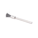 Pen Shape 8MM End Brushes Shank Diameter Stainless Steel Wire Brush X10 BX