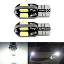 T10 8SMD Car Bulbs LED Canbus 8 Smd Xenon White W5w Bulb Light 501 Side F6Y6