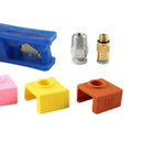 MK9 Nozzle  Tube Kit Aluminum Extruder for Creality Ender3 5Pro 5Plus