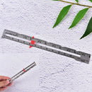 15cm Hemline sewing gauge ruler cloth sewing measure gauging tailoring tool  FT