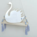 Kid's Bedroom Nursery Decoration Shatterproof Acrylic Mirror Swan Pattern