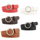 Belt Female Deduction Side Buckle Jeans Wild Belts For Women Fashion Studen