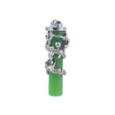 Retro Chinese Exquisite Green Malay jade Pendant Green Dragon Charm Jewelry USA