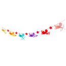 Cupid Star Banner Pennant Felt Bunting Wedding Baby Shower Hanging Decor 2 m