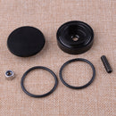 Black Rear Wiper Delete Kit Block Off Plug Cap Fit For Acura RSX 2002-06 Integra