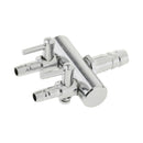 2 Ways Air  Splitter Lever Control Valve For Fish Tank Aquarium 3 Pack