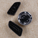 6x Seat Adjustment Switch Control Button Cover Trim Kit Fit for Audi A5 Q5 A6 A7