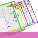10Pcs Dry Erase File Folder Document Bag For Reusable Writing And Wiping Bags