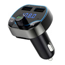 Car Bluetooth Cigar Plug FM Transmitter MP3 Player Adapter Kit USB Charger