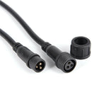 IP65 Waterproof 3Pin AC Cable 18AWG Wire LED Cable Connectors 3C