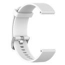 Silicone Sport Wrist Strap Watch Band w/Buckle for Polar Ignite L (White)