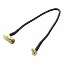 19.5cm SMA Male to MCX Male Plug AV Digital Coaxial Stereo Cable Wire