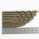 13Pcs/set M35 Cobalt HSS Fully Ground Straight Shank Twist Drill Bit S AHH