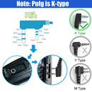 Walkie Talkie K type 2 Pin Speaker Mic Microphone Headset Earpiece Male to