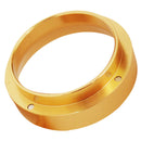 58mm Magnetic Coffee Dosing Ring Cylinder Pro Espresso Dosing Funnel Golden