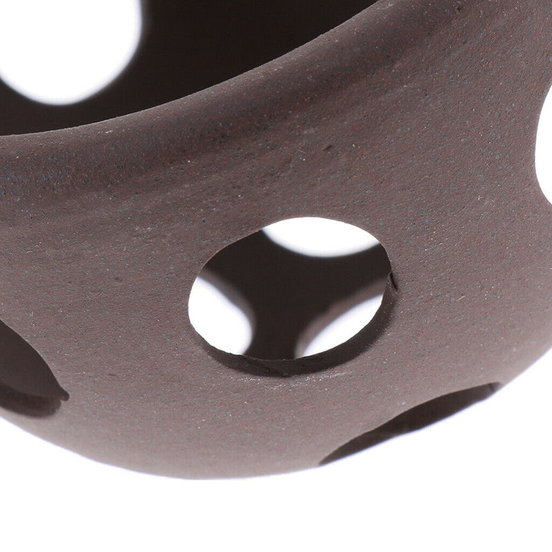 Crockery Dodge Hide Cave for Aquarium Reptile Tank Decoration Half Ball