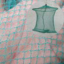 Crab Fish Shrimp Minnow Fishing Bait Trap Cast Dip Net Cage