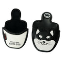 Cartoon Design Golf Mallet Putter Head Cover Protective Headcover, Polyurethane