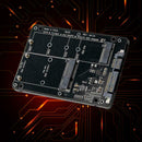 1*Mini PCI-E B/M-KEY M.2 NGFF & 2.5" mSATA SSD to SATA 3.0 Converter III To G3E5