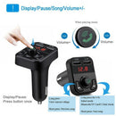 Dual USB Bluetooth Handsfree Car Kit Charger FM Transmitter MP3 Player TF C