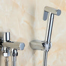 Toilet Bidet Sprayer Set Kit Muslim Shower Handheld Hand Bidet Faucet Bath
