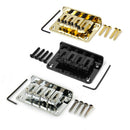 Chrome 4 String Bass Bridge Assembly for Guitar Bass Ukulele Parts with