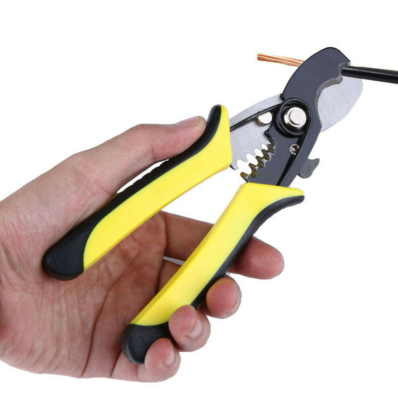 7 inch Wire Stripping Decrustation Pliers Cable Wire Stripping Scissor Tool A