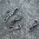10PCS/LOT Mini SF Spring Backpack Clasps Climbing Carabiners EDC Keychain C Z3R8