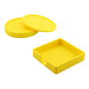Silicone Drink Coaster Placemats Table Mats Cup Tray Kitchen Supplies Yellow